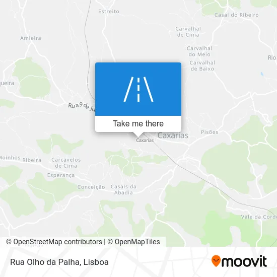 Rua Olho da Palha map
