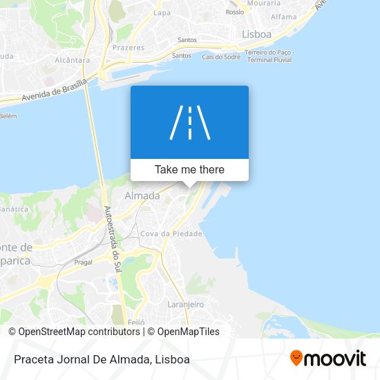 Praceta Jornal De Almada map