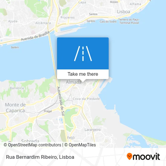 Rua Bernardim Ribeiro map