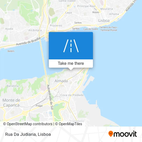 Rua Da Judiaria map