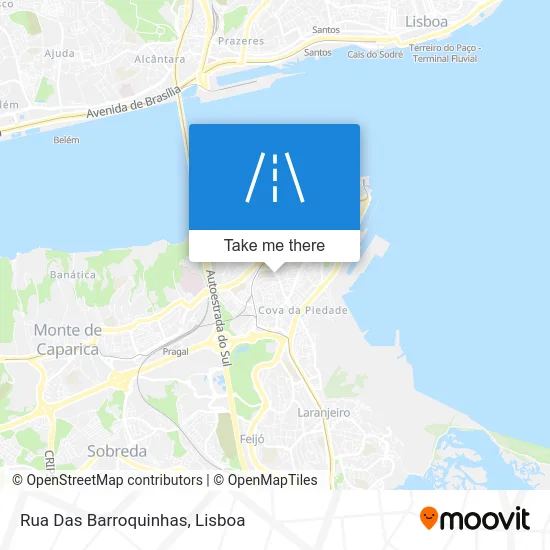 Rua Das Barroquinhas map
