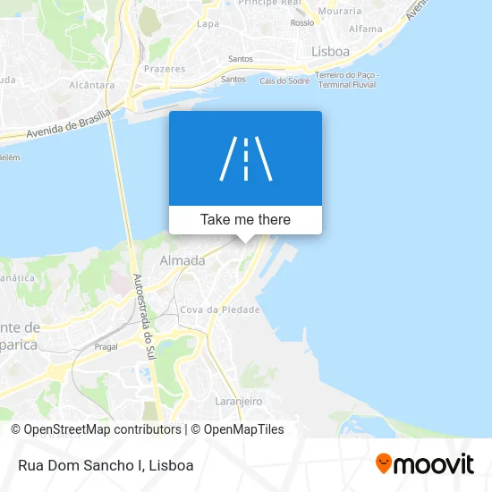 Rua Dom Sancho I map