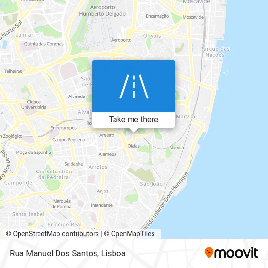 Rua Manuel Dos Santos map