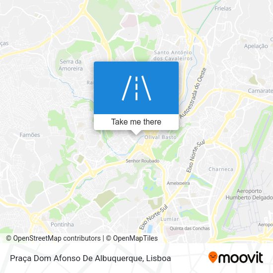 Praça Dom Afonso De Albuquerque map