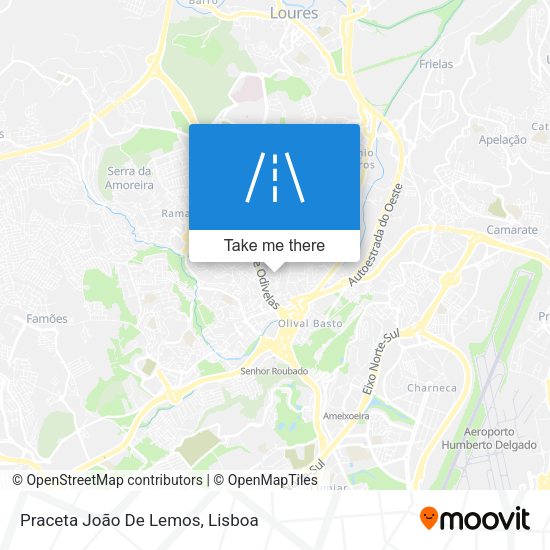 Praceta João De Lemos map