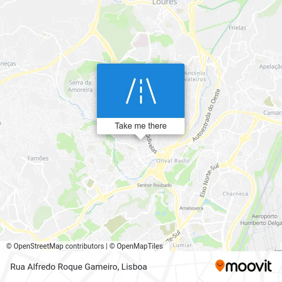 Rua Alfredo Roque Gameiro map
