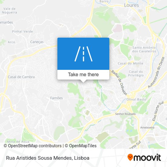 Rua Aristides Sousa Mendes map