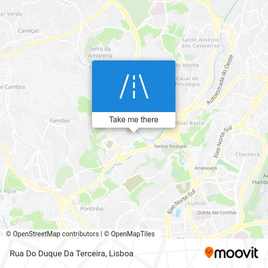 Rua Do Duque Da Terceira map