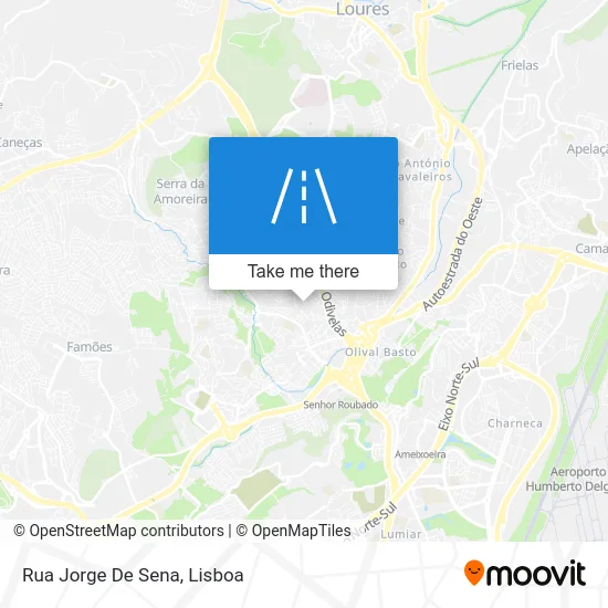 Rua Jorge De Sena map