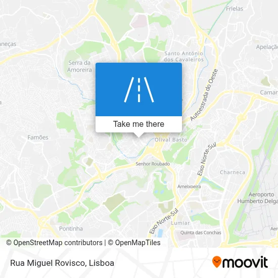 Rua Miguel Rovisco map