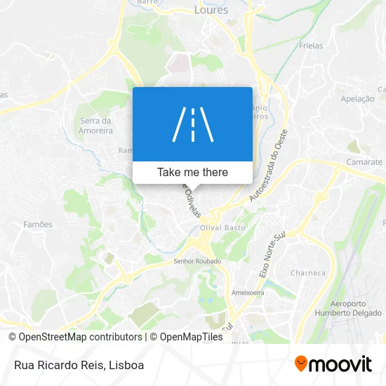 Rua Ricardo Reis map
