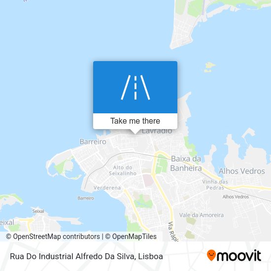 Rua Do Industrial Alfredo Da Silva map