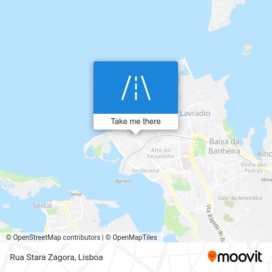 Rua Stara Zagora map