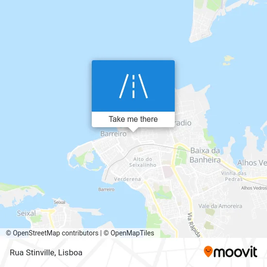 Rua Stinville map
