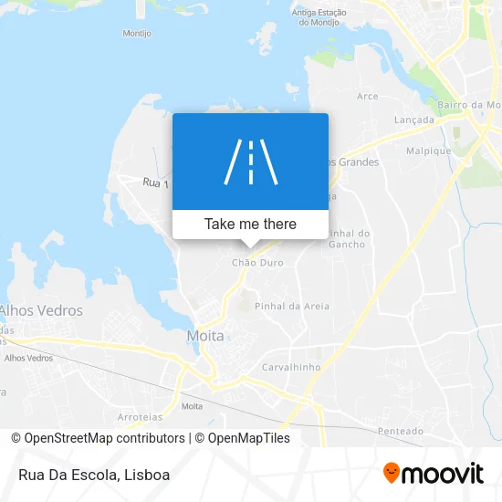 Rua Da Escola map