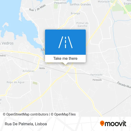 Rua De Palmela map