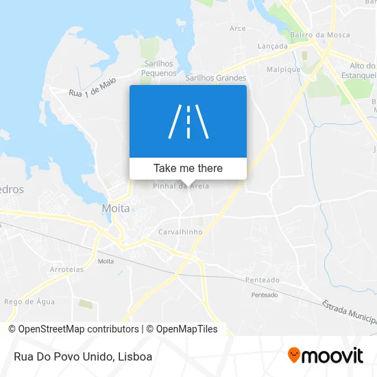 Rua Do Povo Unido map