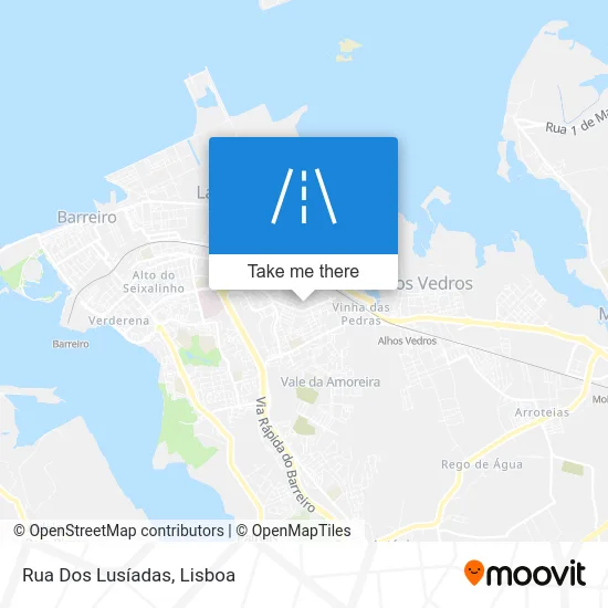 Rua Dos Lusíadas map