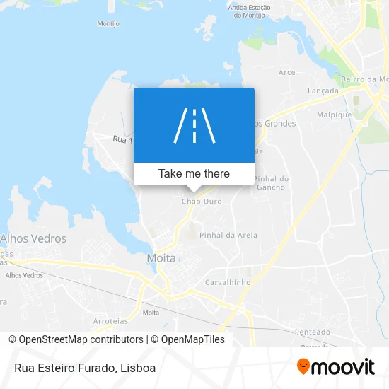 Rua Esteiro Furado map