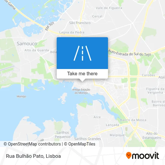 Rua Bulhão Pato map