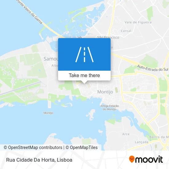 Rua Cidade Da Horta map