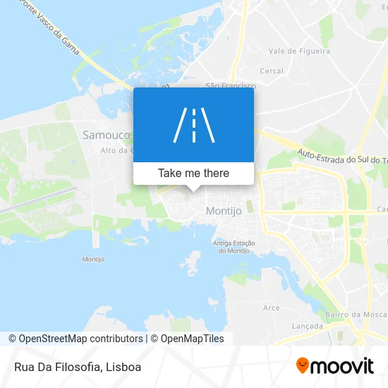 Rua Da Filosofia map