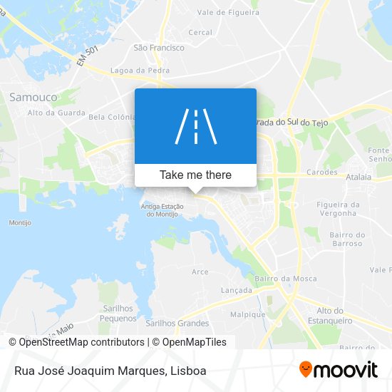 Rua José Joaquim Marques map