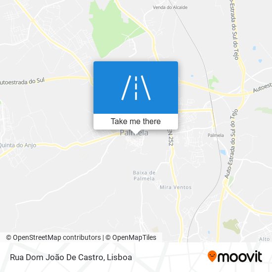 Rua Dom João De Castro map