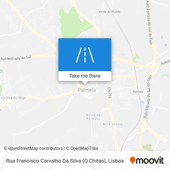 Rua Francisco Carvalho Da Silva (O Chitas) map