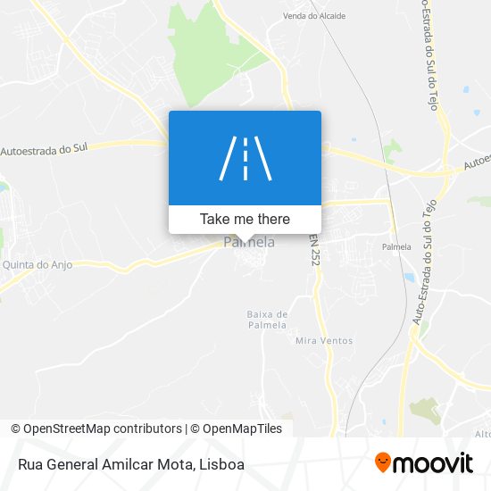 Rua General Amilcar Mota map