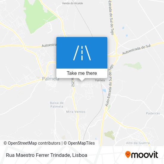 Rua Maestro Ferrer Trindade map