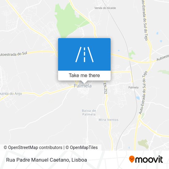 Rua Padre Manuel Caetano map