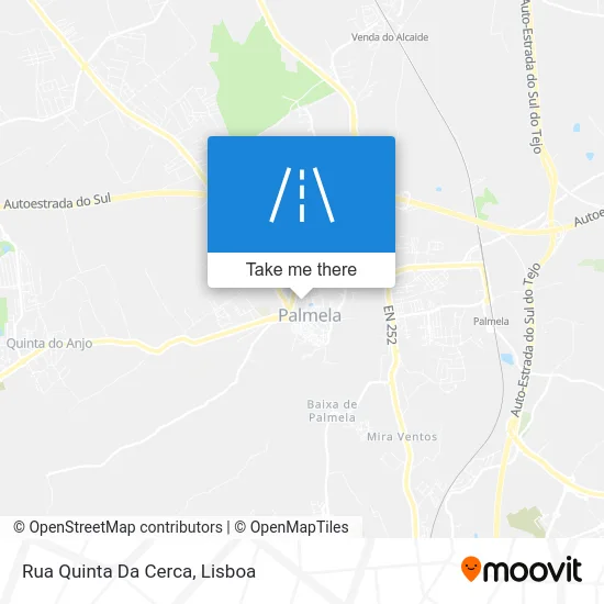 Rua Quinta Da Cerca map
