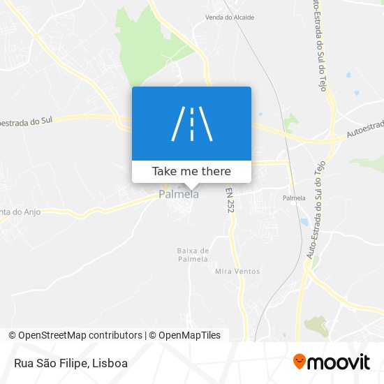 Rua São Filipe map