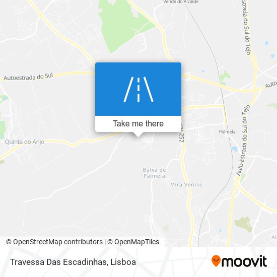 Travessa Das Escadinhas map