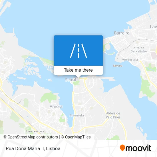 Rua Dona Maria II map