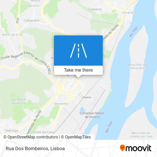 Rua Dos Bombeiros map