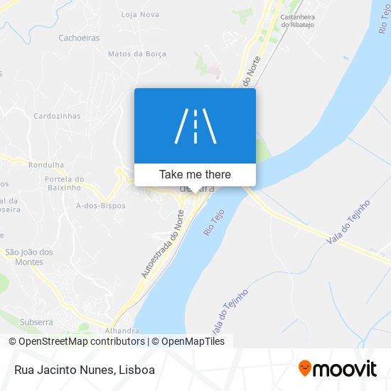 Rua Jacinto Nunes map