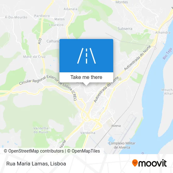 Rua Maria Lamas map
