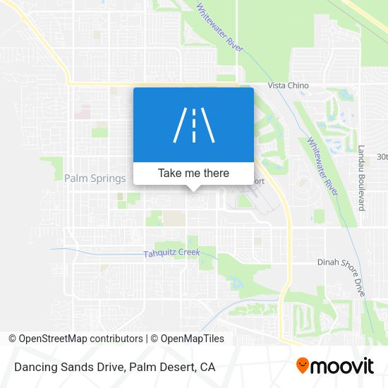Mapa de Dancing Sands Drive