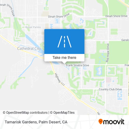 Mapa de Tamarisk Gardens