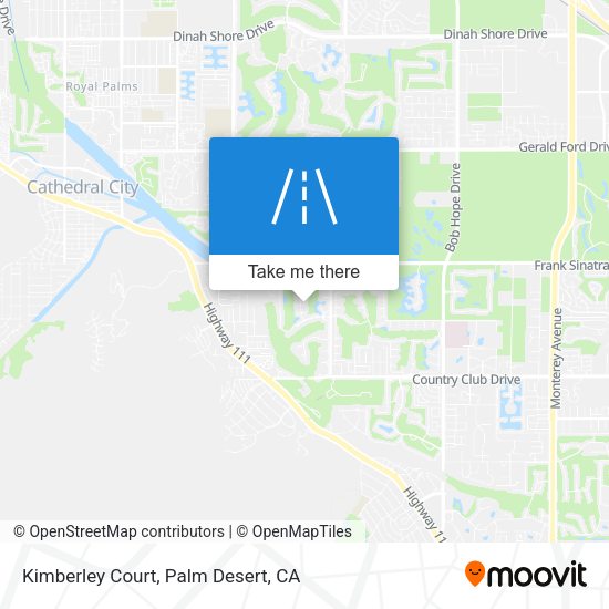 Kimberley Court map