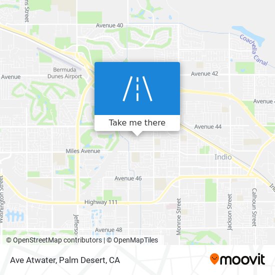 Ave Atwater map