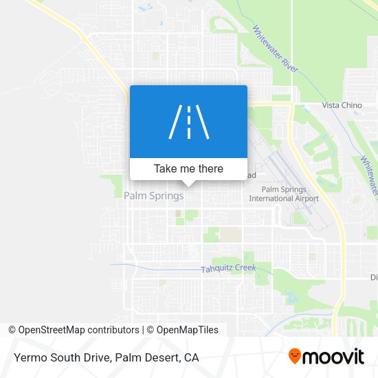 Yermo South Drive map