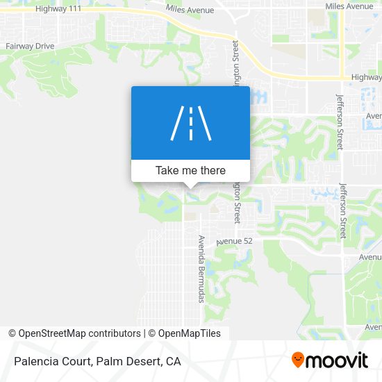 Palencia Court map