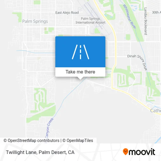 Twillight Lane map