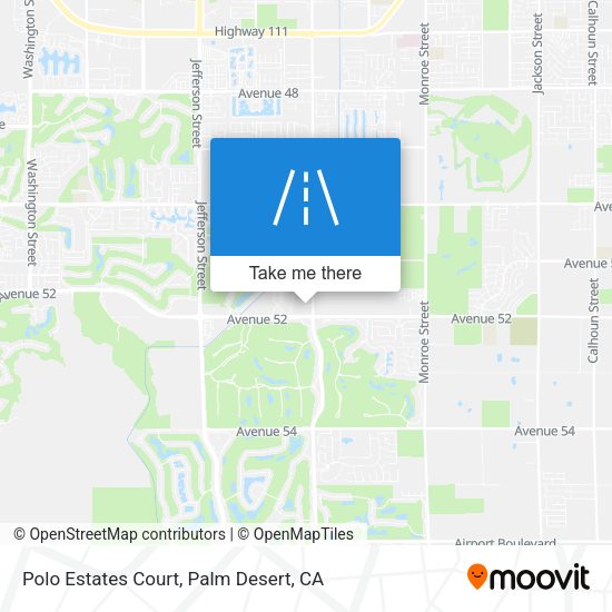 Polo Estates Court map