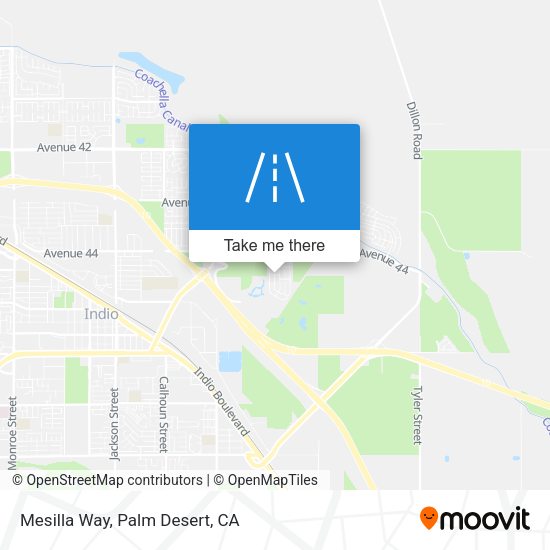 Mapa de Mesilla Way