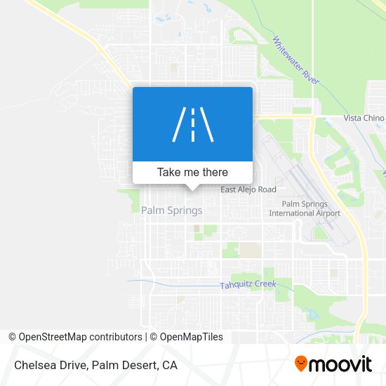 Mapa de Chelsea Drive
