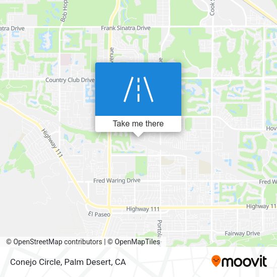 Conejo Circle map